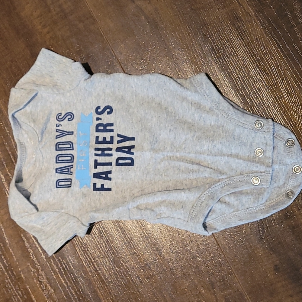 Baby Boy Fathers Day Bodysuit Onesie